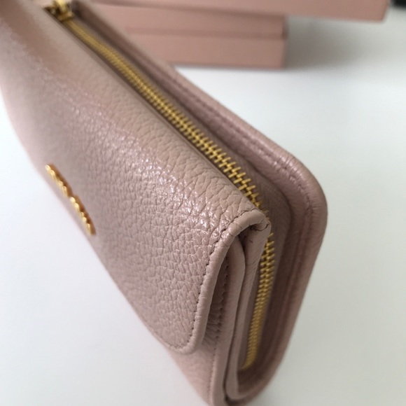 Miu Miu Madras Orchidea Wallet - Picture 4 of 6